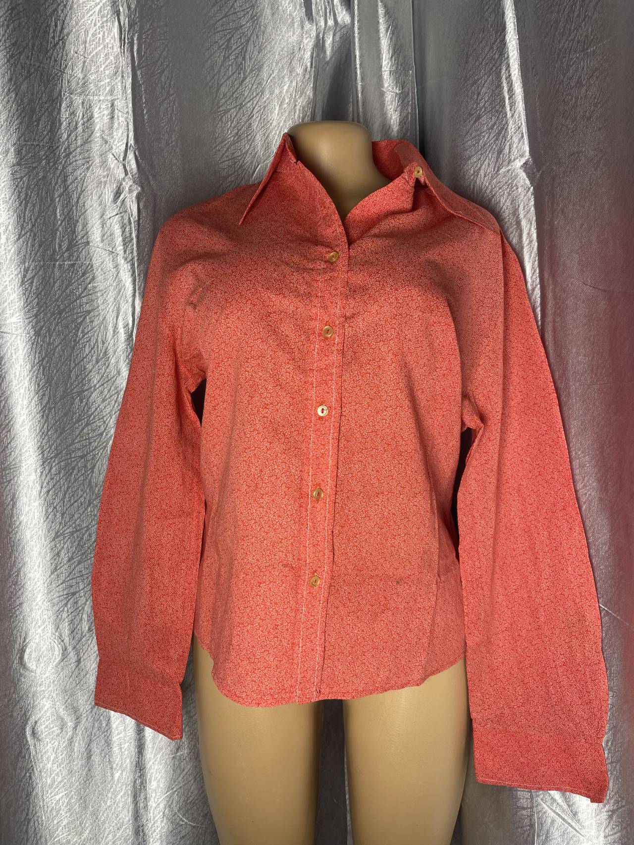 Chemise Corail à Manches Longues — image principale