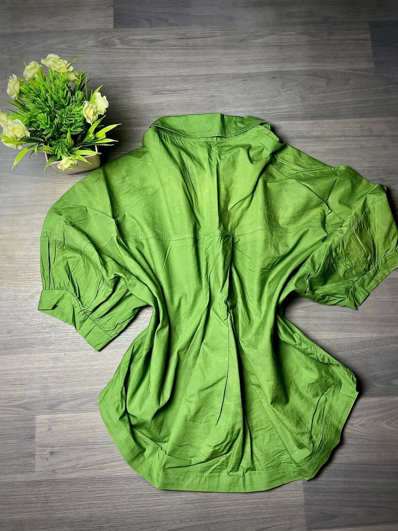 Chemise Oversize à Manches Courtes — image2
