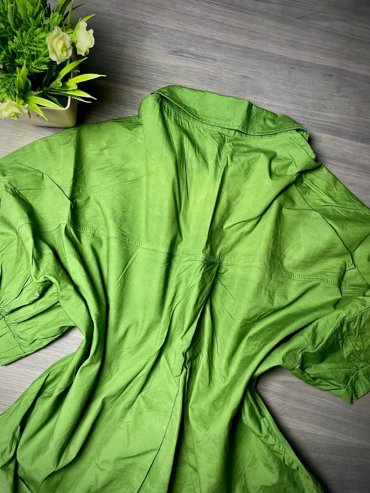 Chemise Oversize à Manches Courtes — image3