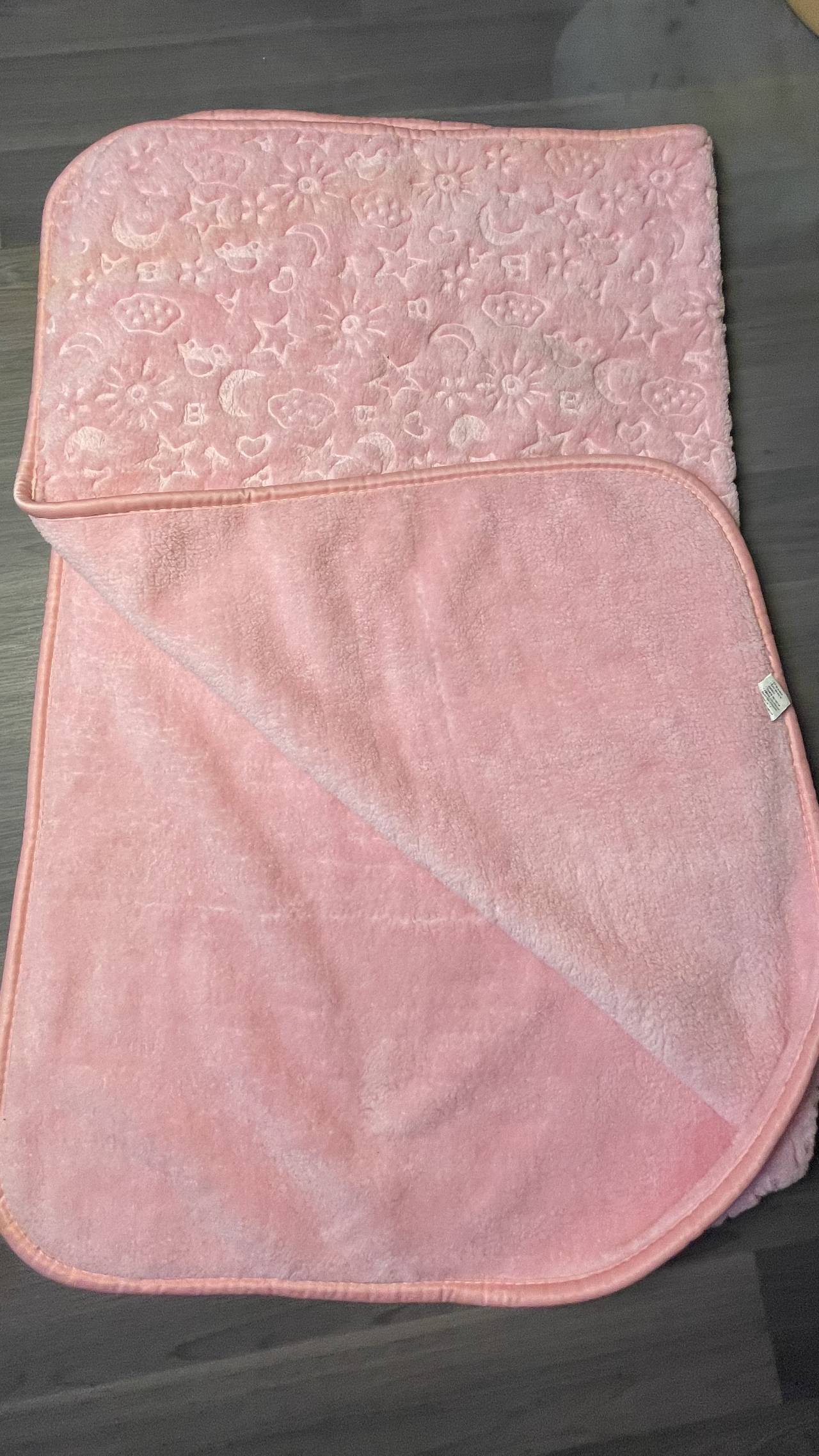 Couverture Bébé Ultra Douce – Motifs étoiles, Lunes Et Cœurs — image3