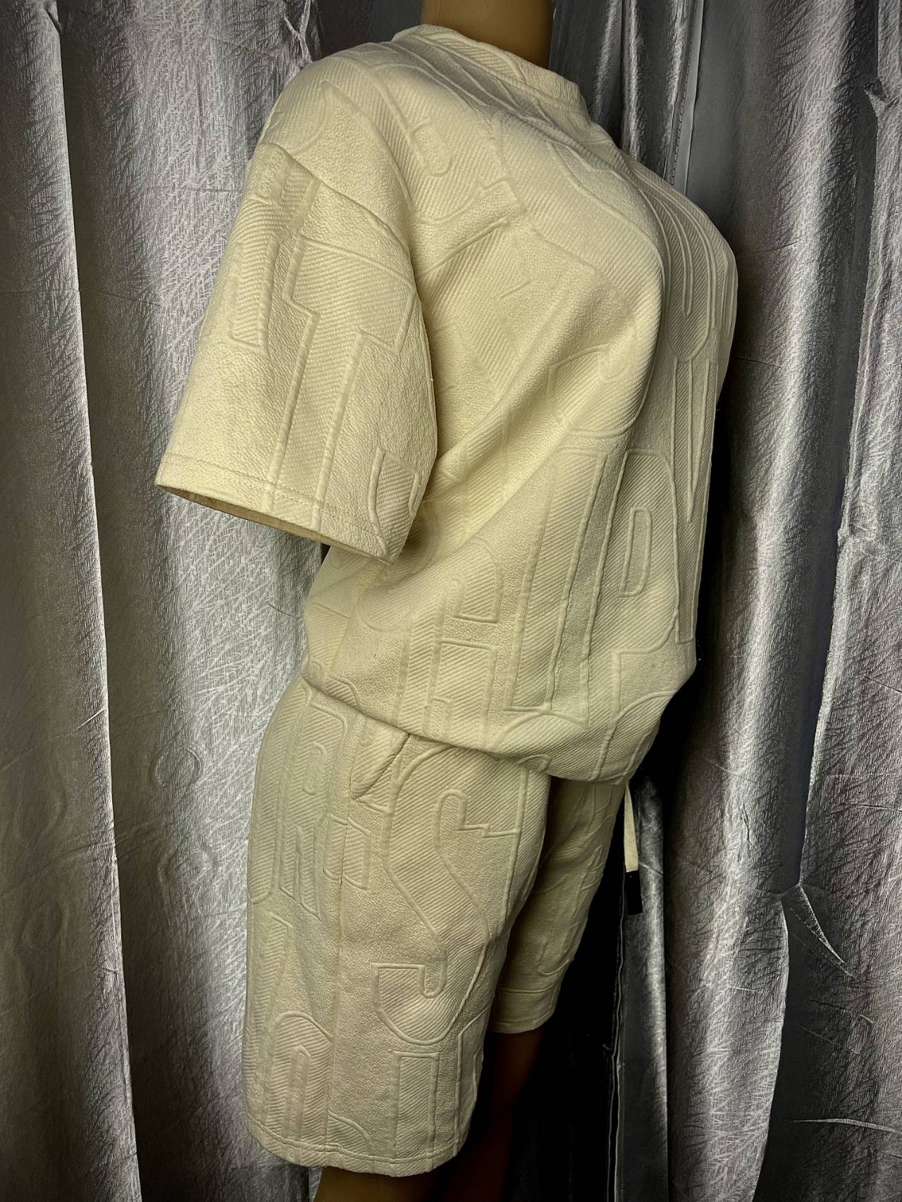 Ensemble Deux Pièces Oversize Texturé — image1