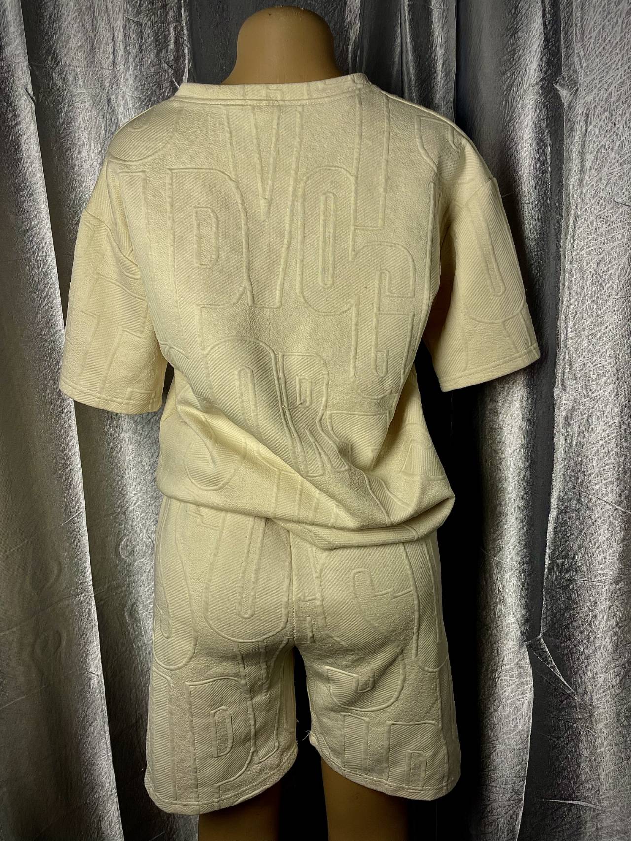 Ensemble Deux Pièces Oversize Texturé — image3