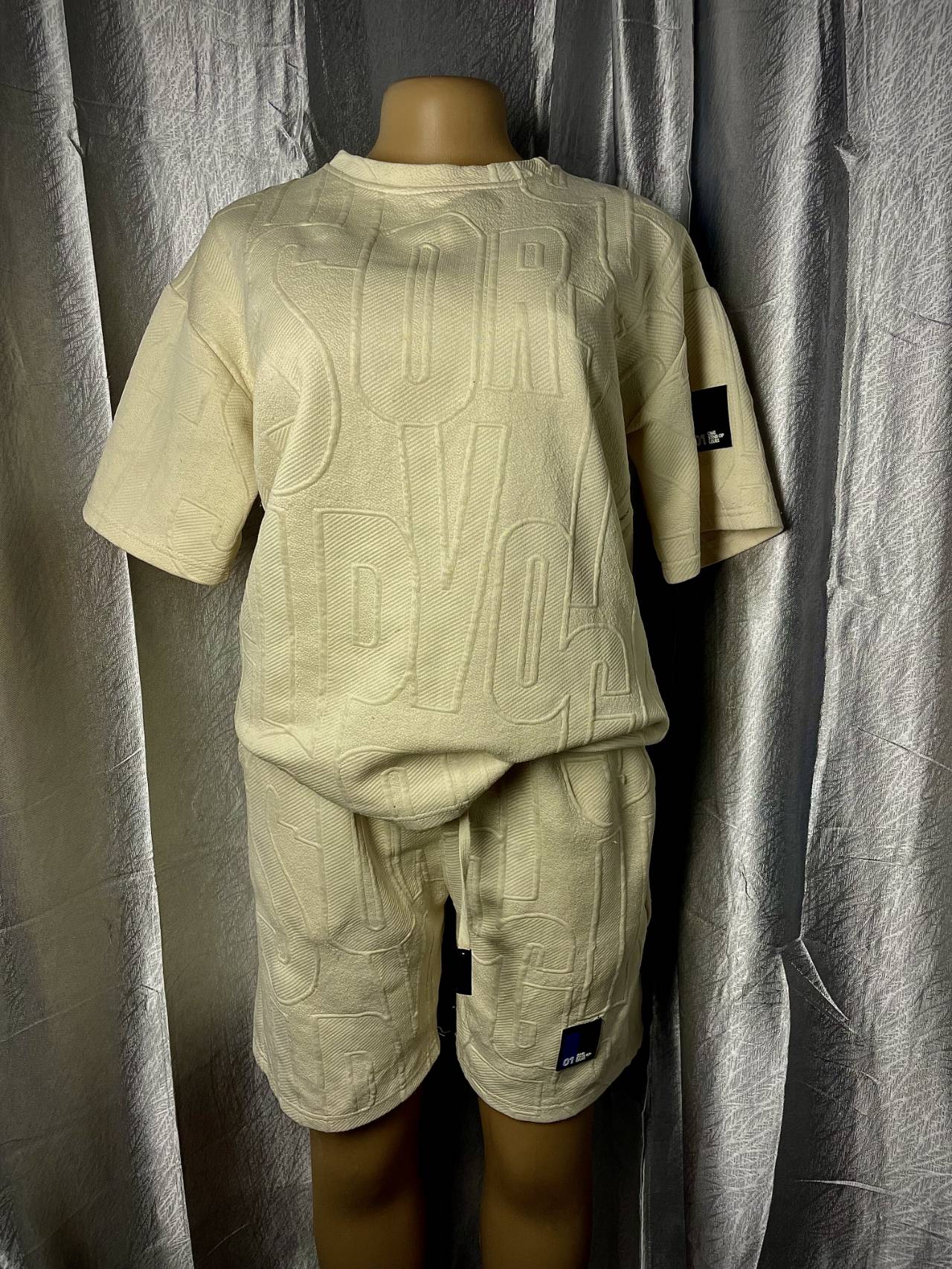Ensemble Deux Pièces Oversize Texturé — image principale