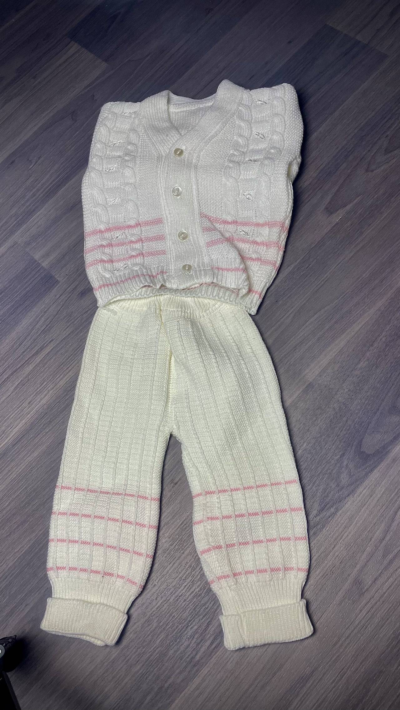 Ensemble En Maille Cassé Pour Bébé — image3