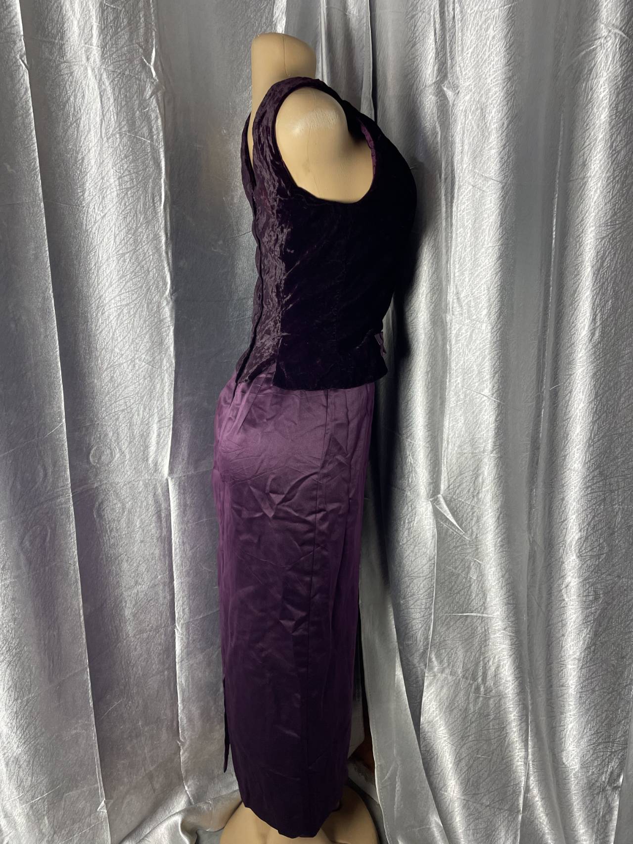 Ensemble Femme En Velours Et Jupe Longue — image1