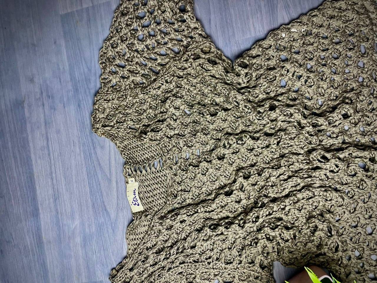 Gilet Ajouré En Maille Etam – Manches Courtes — image1