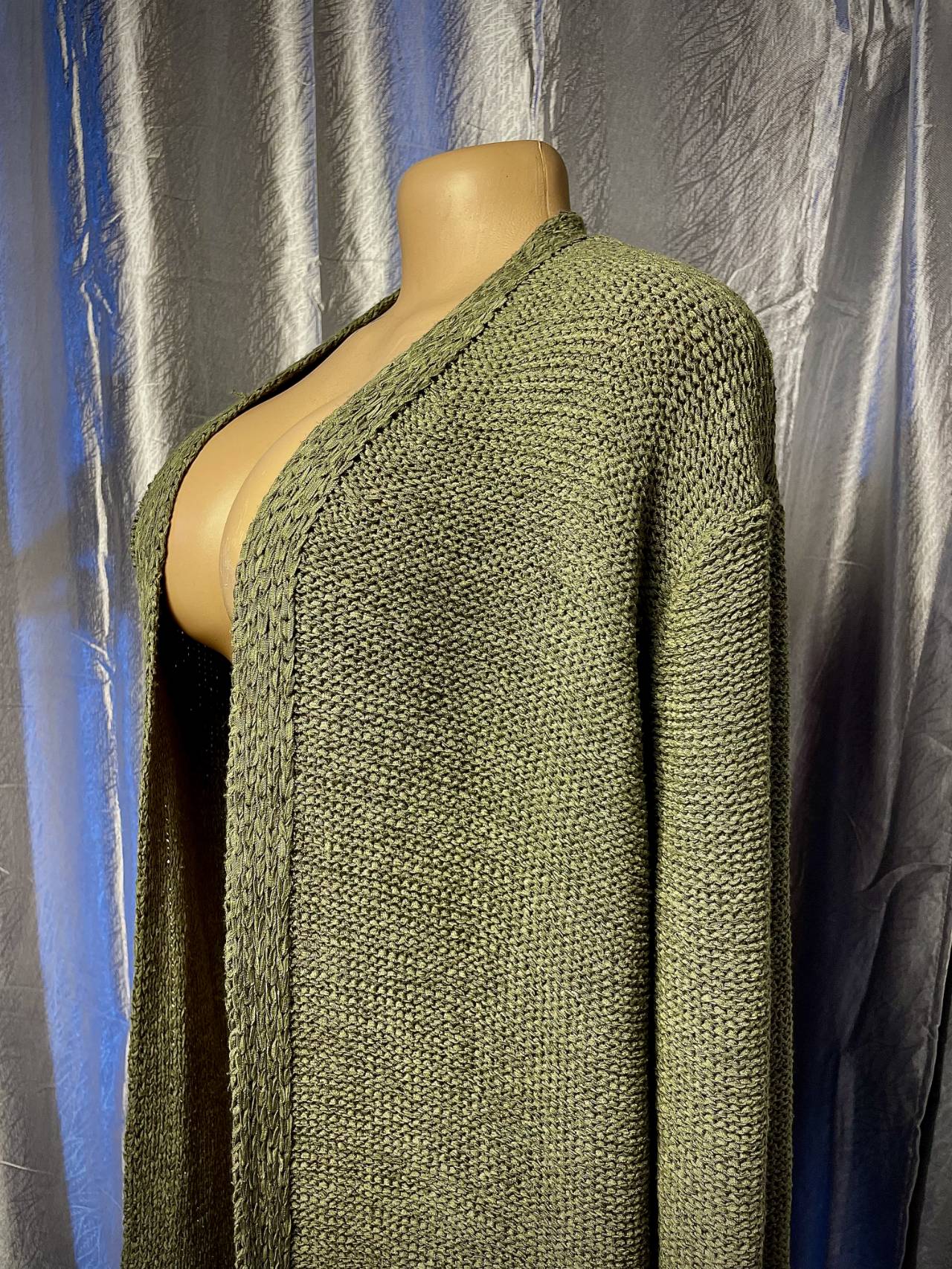 Gilet Long En Maille  – Manches Longues — image1