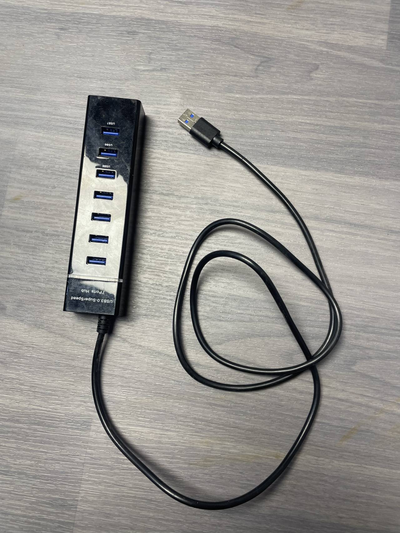 Hub Usb 3.0 Superspeed 7 Ports – Multiplicateur Usb Pour Pc — image principale