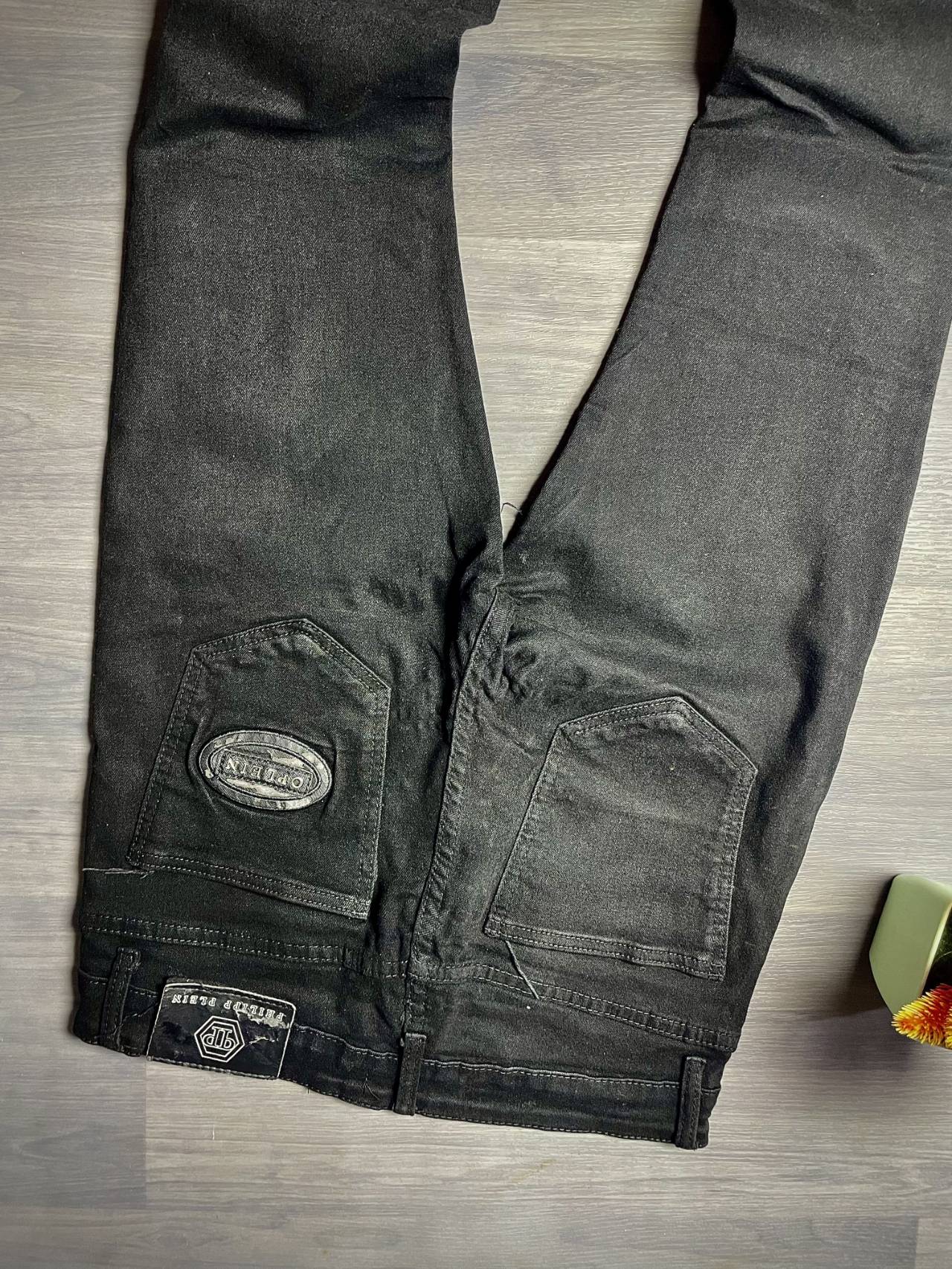 Jean Philipp Plein à Motif Squelette – Coupe Skinny — image3