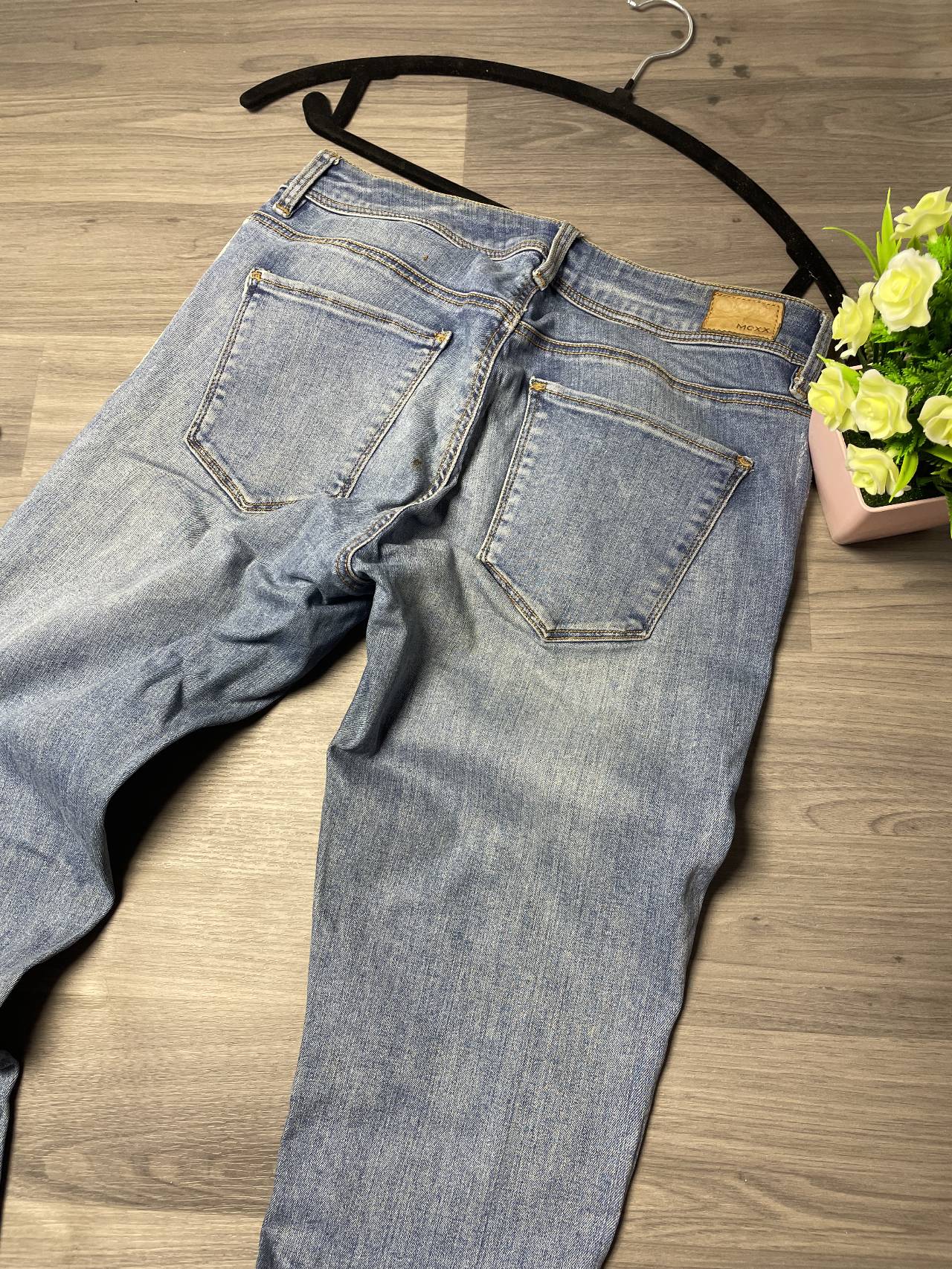 Jean Skinny Avec Effet Usé — image3