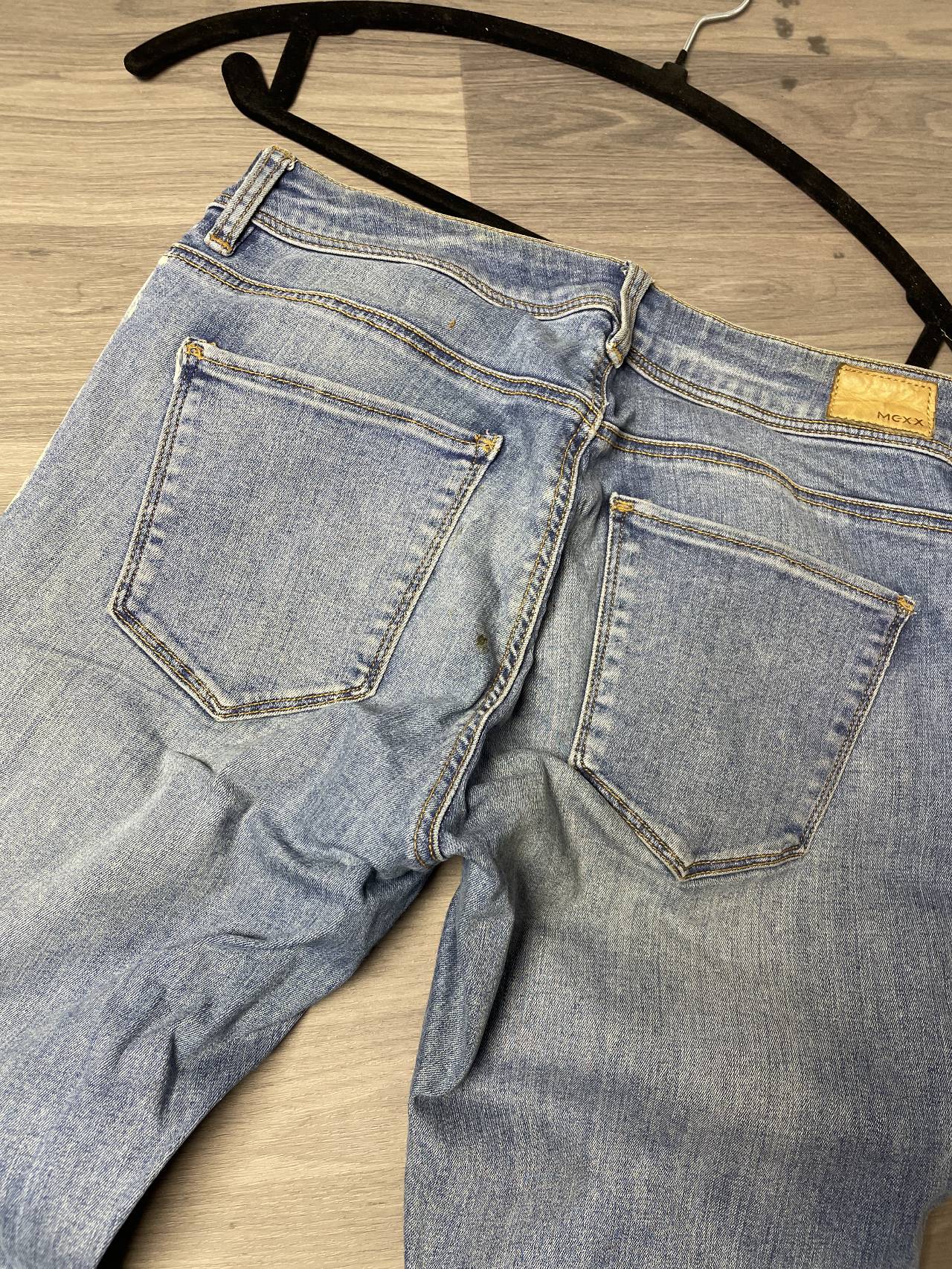 Jean Skinny Avec Effet Usé — image4