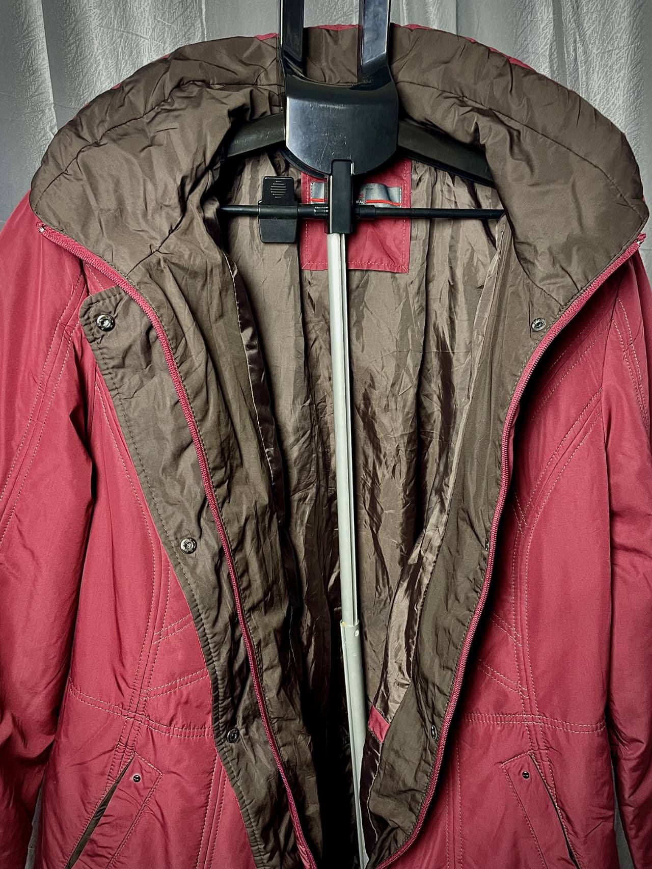 Manteau Long Avec Capuche Amovible — image3