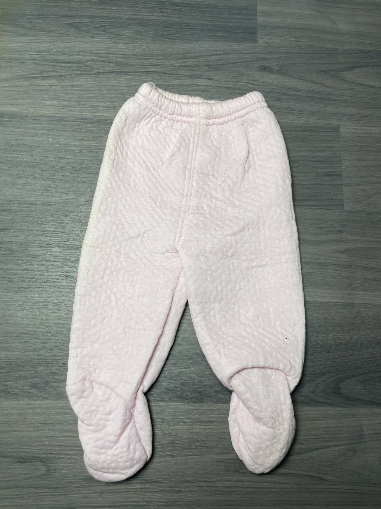 Pantalon Bébé En Velours Avec Pieds Intégrés — image1