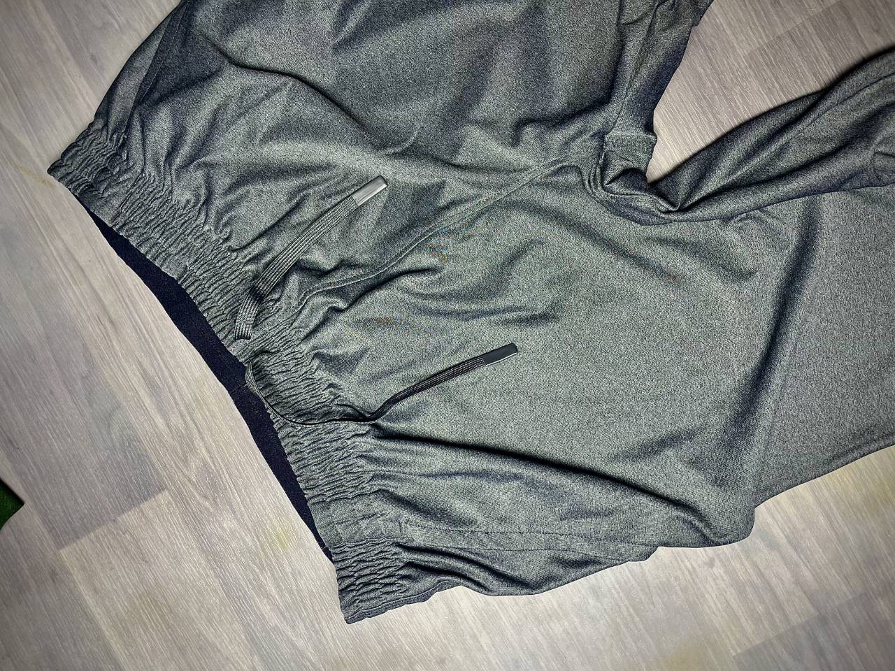 Pantalon De Sport Foncé – Taille élastique Avec Cordon — image1
