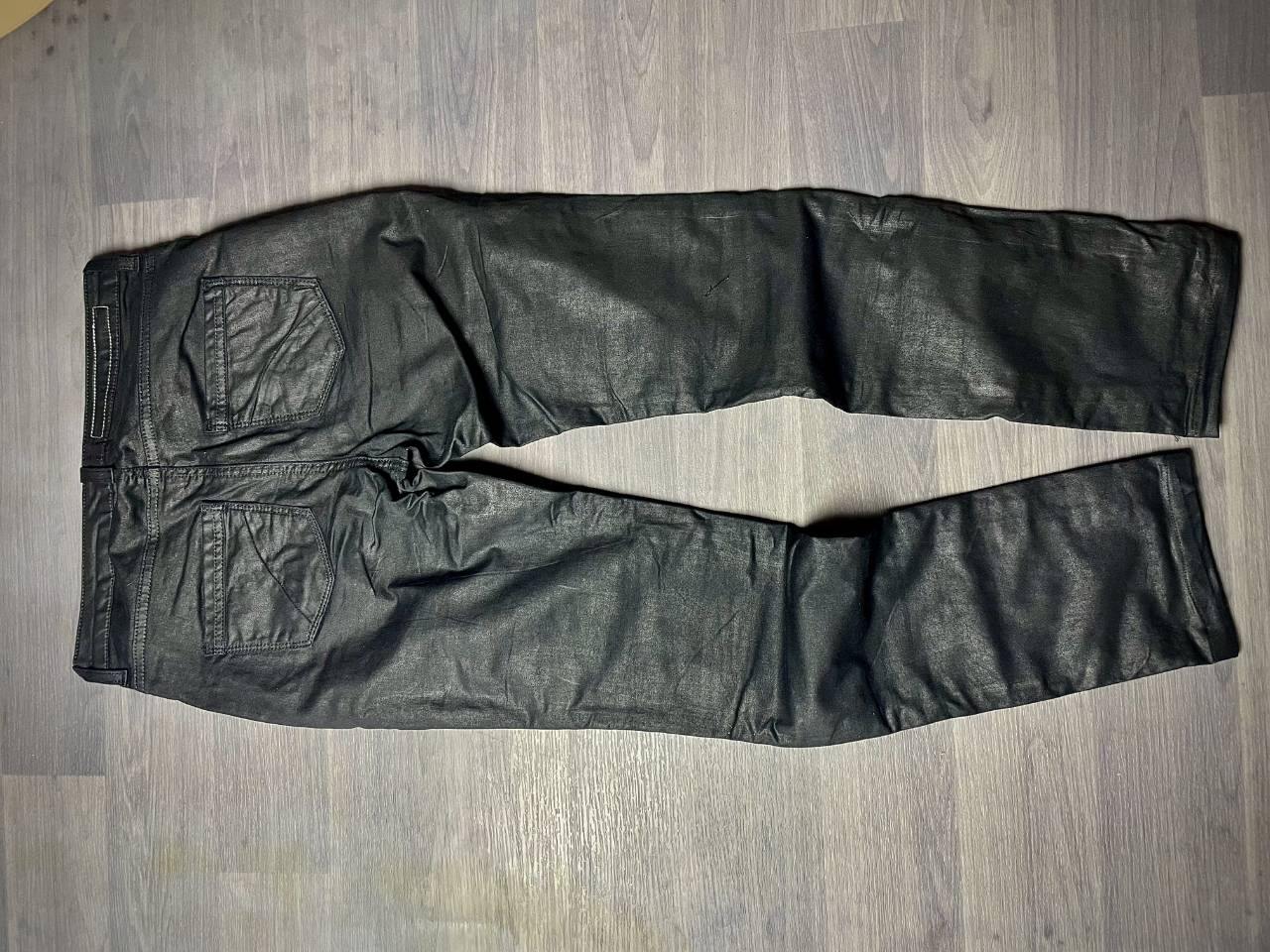 Pantalon Effet Cuir Coupe Droite — image3