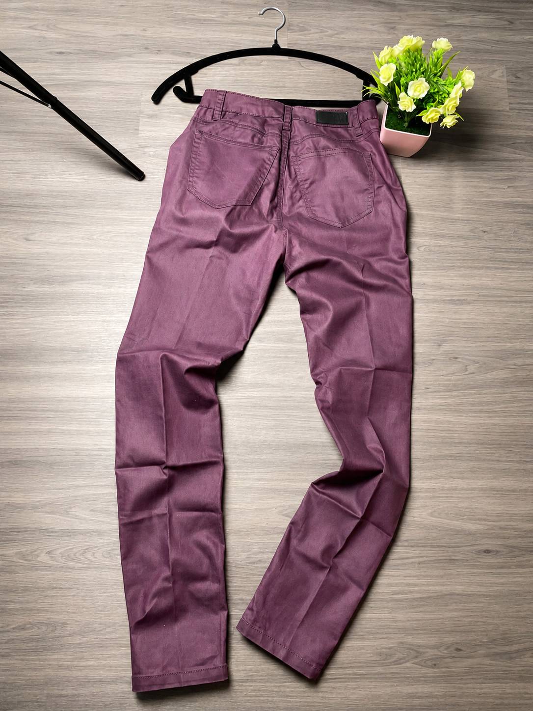 Pantalon Skinny Effet Enduit — image3