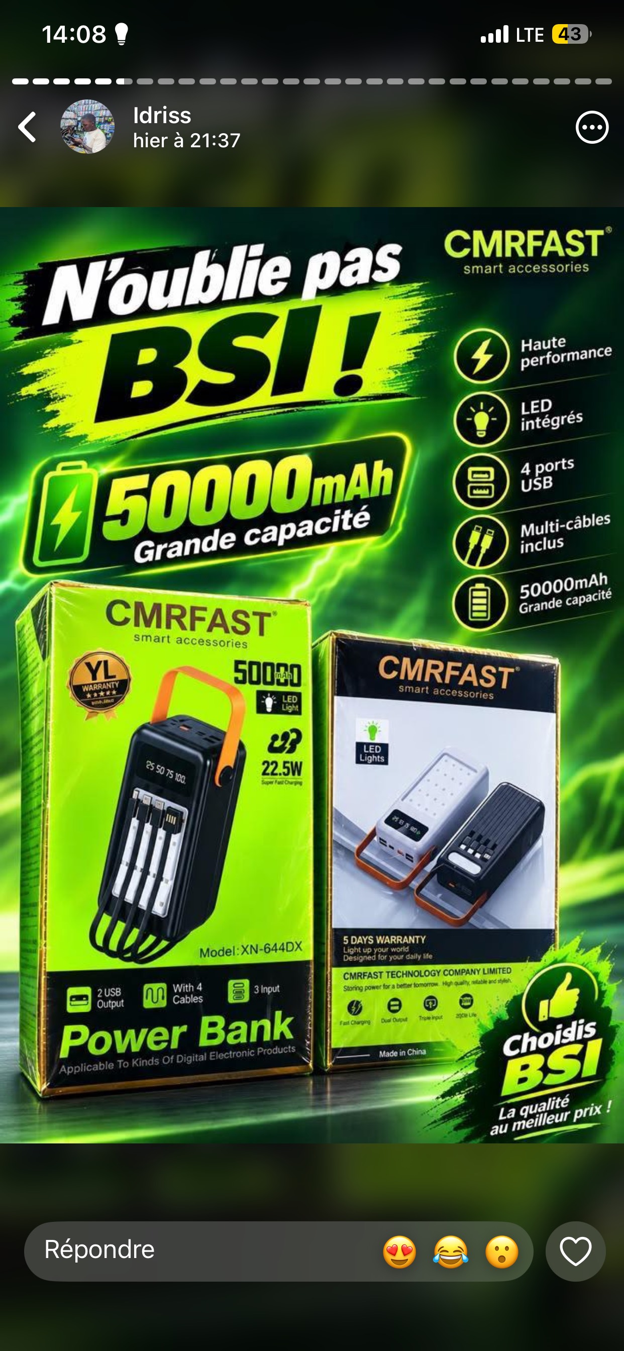 Power Bank — image principale