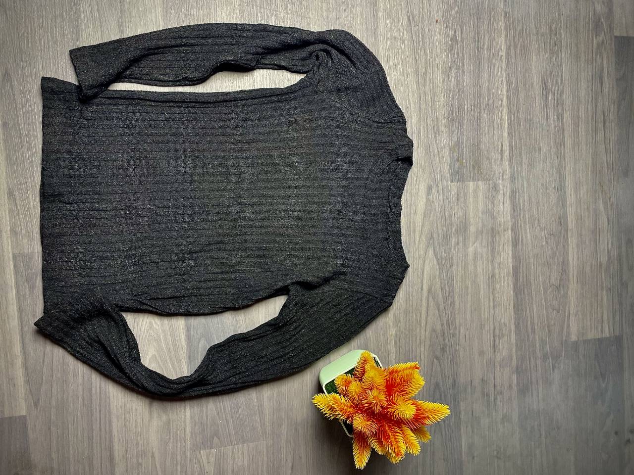 Pull Côtelé à Manches Longues Pour Femme — image2