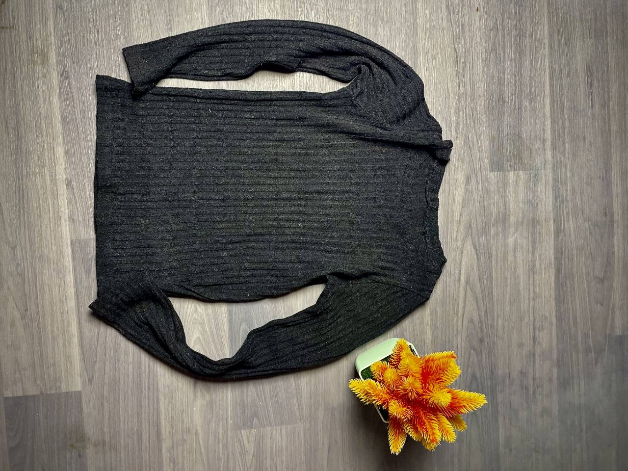 Pull Côtelé à Manches Longues Pour Femme — image principale