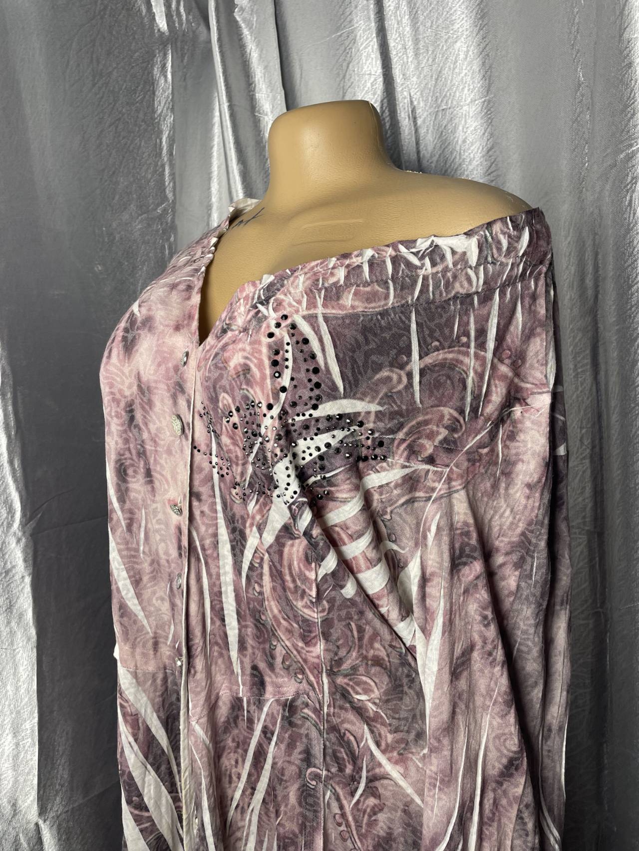Robe Chemise à Motifs Abstraits Pour Femme — image2