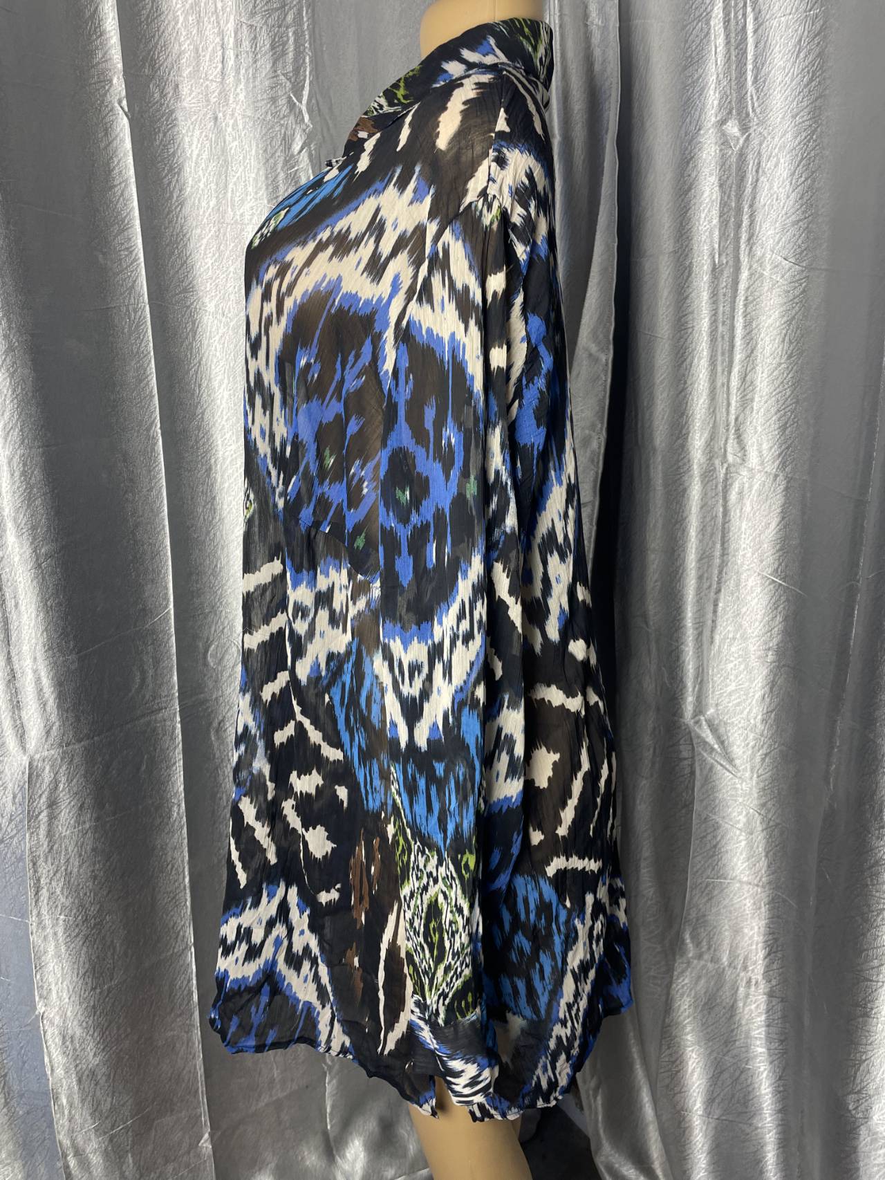 Robe Chemise à Motifs Abstraits Pour Femme — image2