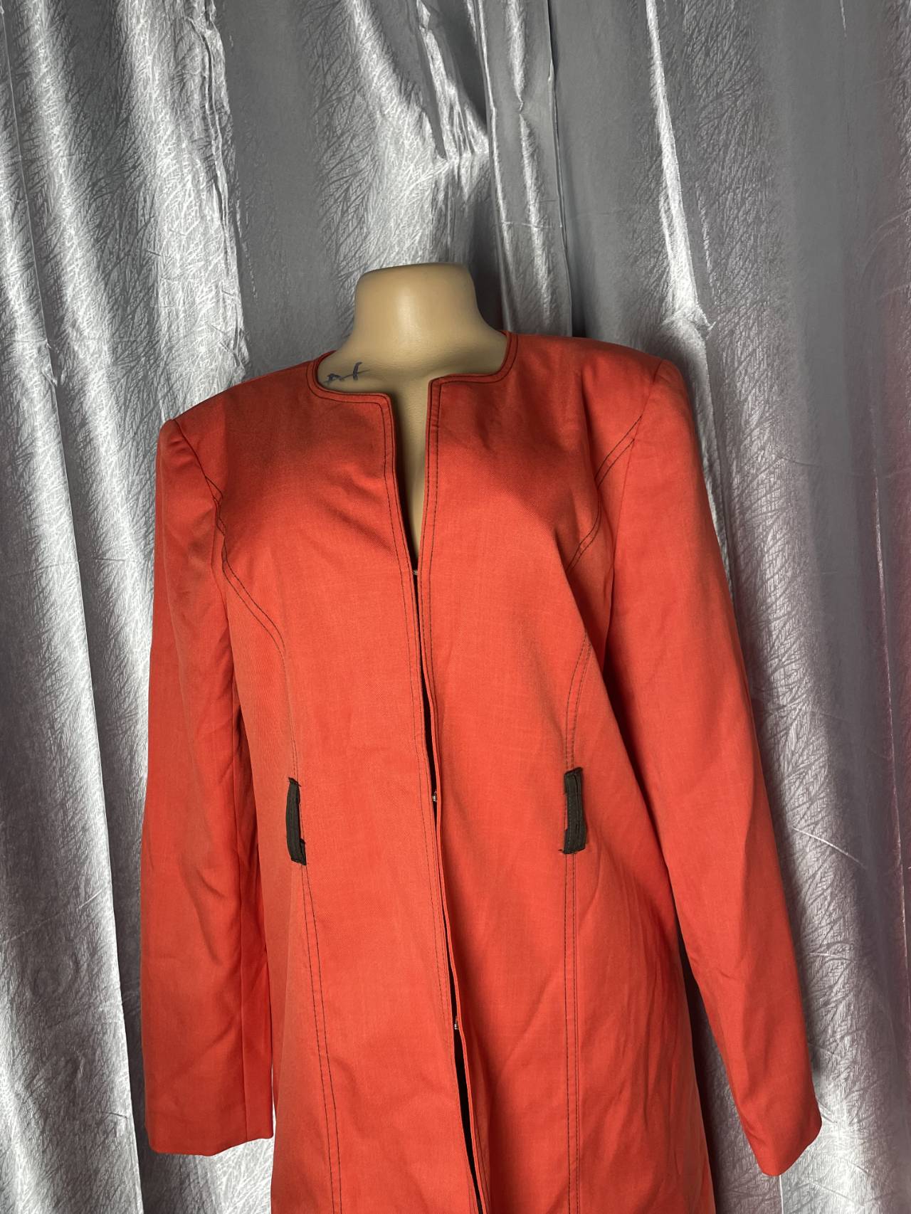 Robe Droite à Manches Longues — image3