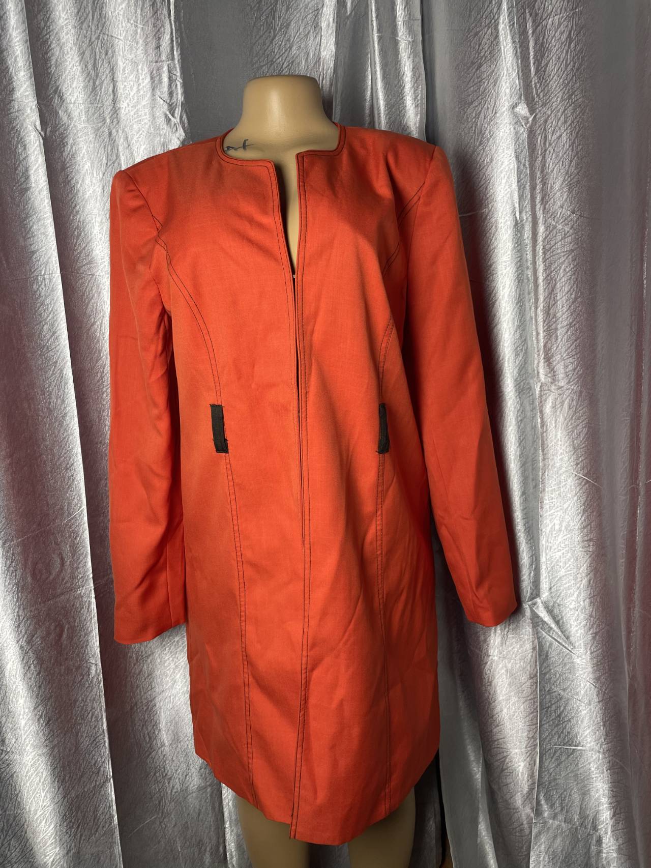 Robe Droite à Manches Longues — image principale