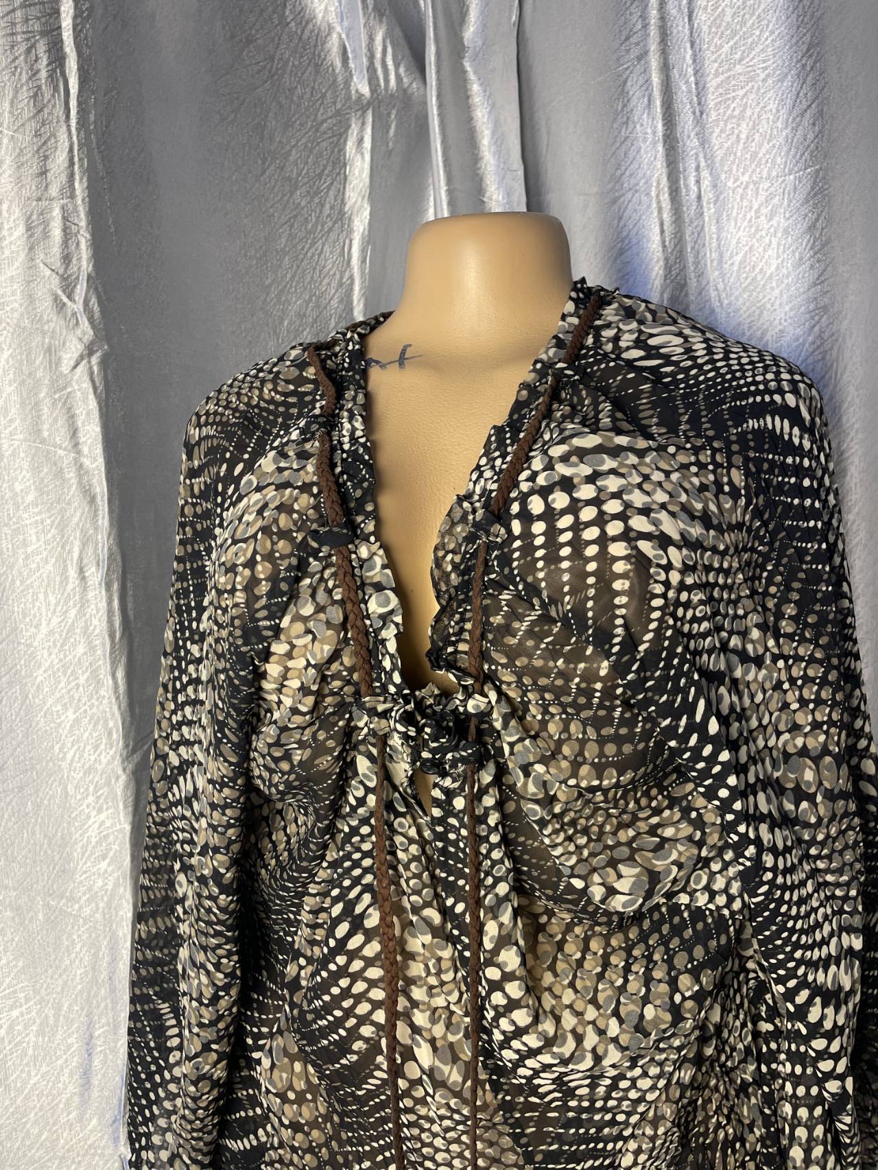 Robe Tunique à Motifs Abstraits Pour Femme — image2