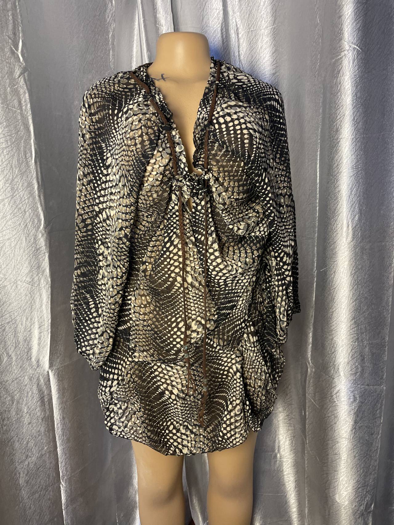 Robe Tunique à Motifs Abstraits Pour Femme — image principale