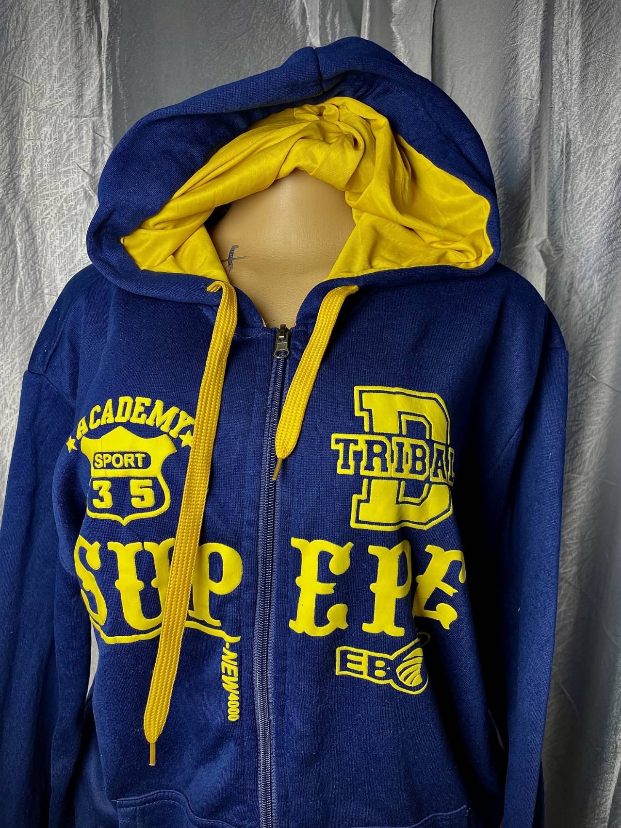 Sweat à Capuche Zippé – Style Universitaire — image3
