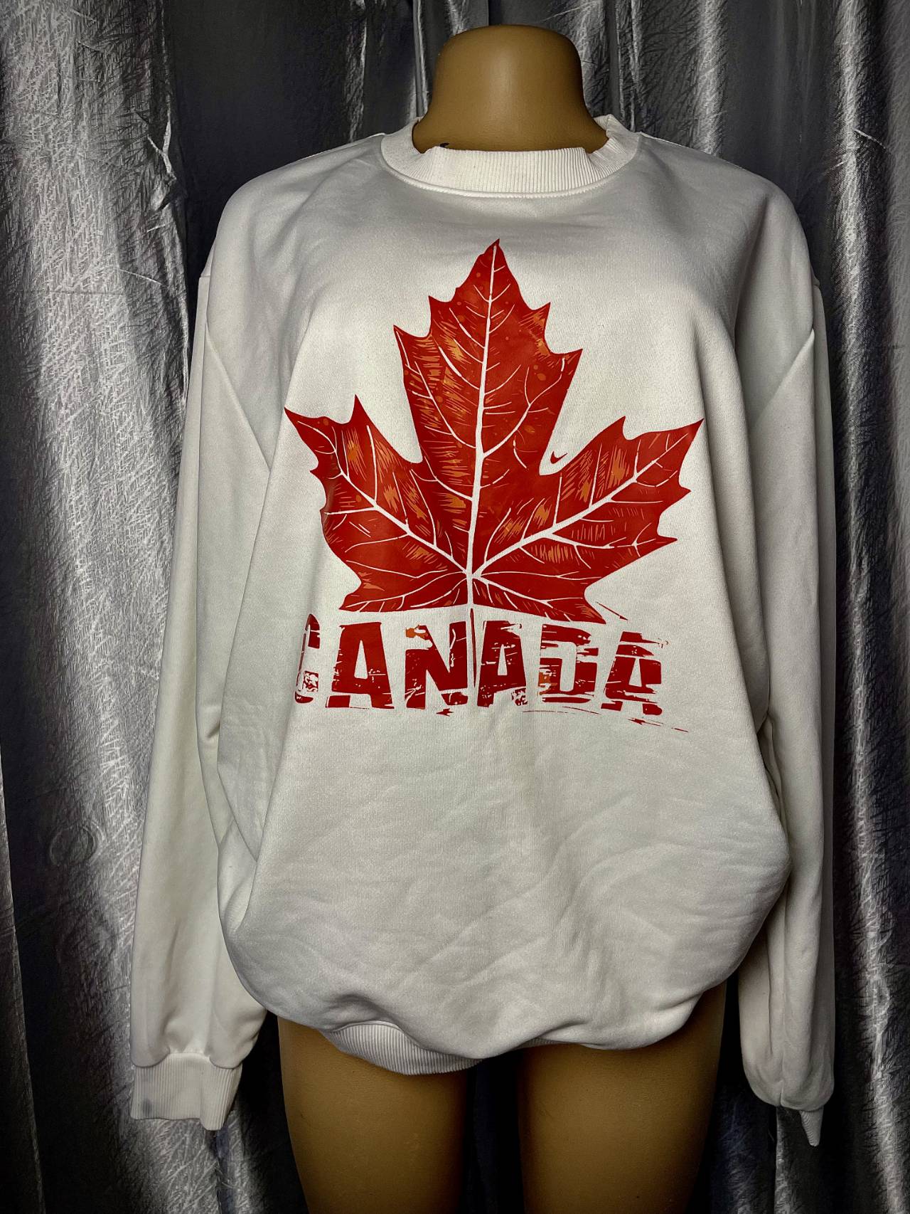 Sweat Canada à Feuille D’érable Rouge — image principale