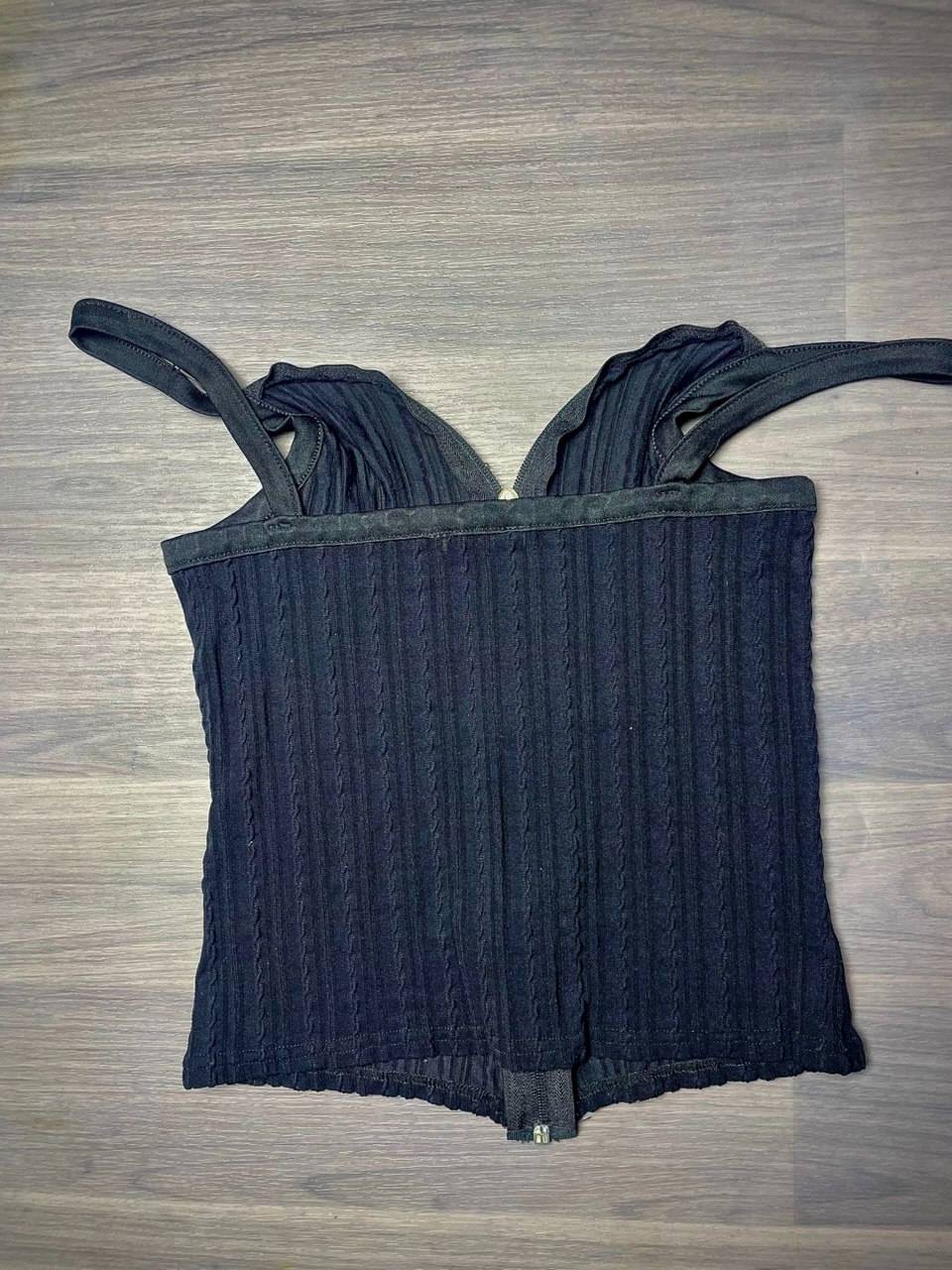 Top Corset à Bretelles Avec Fermeture Zippée — image1