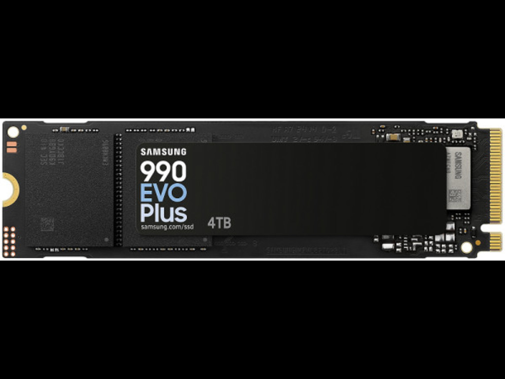 Samsung SSD 990 EVO PLUS 4TBNVMe M.2,PCIe 4.0 x47250MB/s read,6300MB/s write