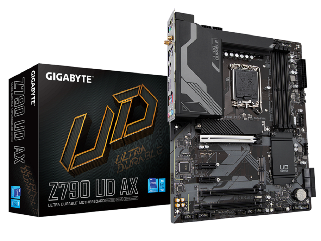 Gigabyte MB [Z790 UD AX G10]LGA1700; 4xDDR5;3xM.2; 6xSATA10xUSB; WIFI; HDMI, DP; ATX;