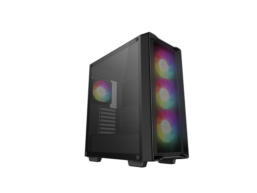 DeepCool Case CC560 Mesh V2Black, ATX, mATX, Mini-ITX,4x ARGB fans