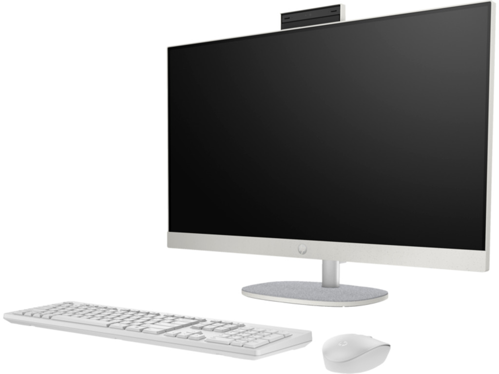 HP All-in-One 24-cr0009ny23,8" NT,7520U,16GB DDR5 onboard, 512GB,FreeDOS,Wlan, Bijeli