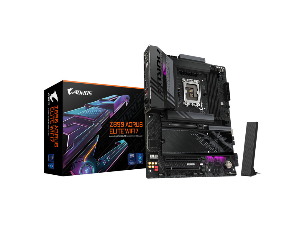 Gigabyte MB Z890 A Elite WIFI7LGA1851; 4xDDR5;4xM.2; 4xSATA;10xUSB; DP; ATX;HDMI, RAID, THUNDERBOLT