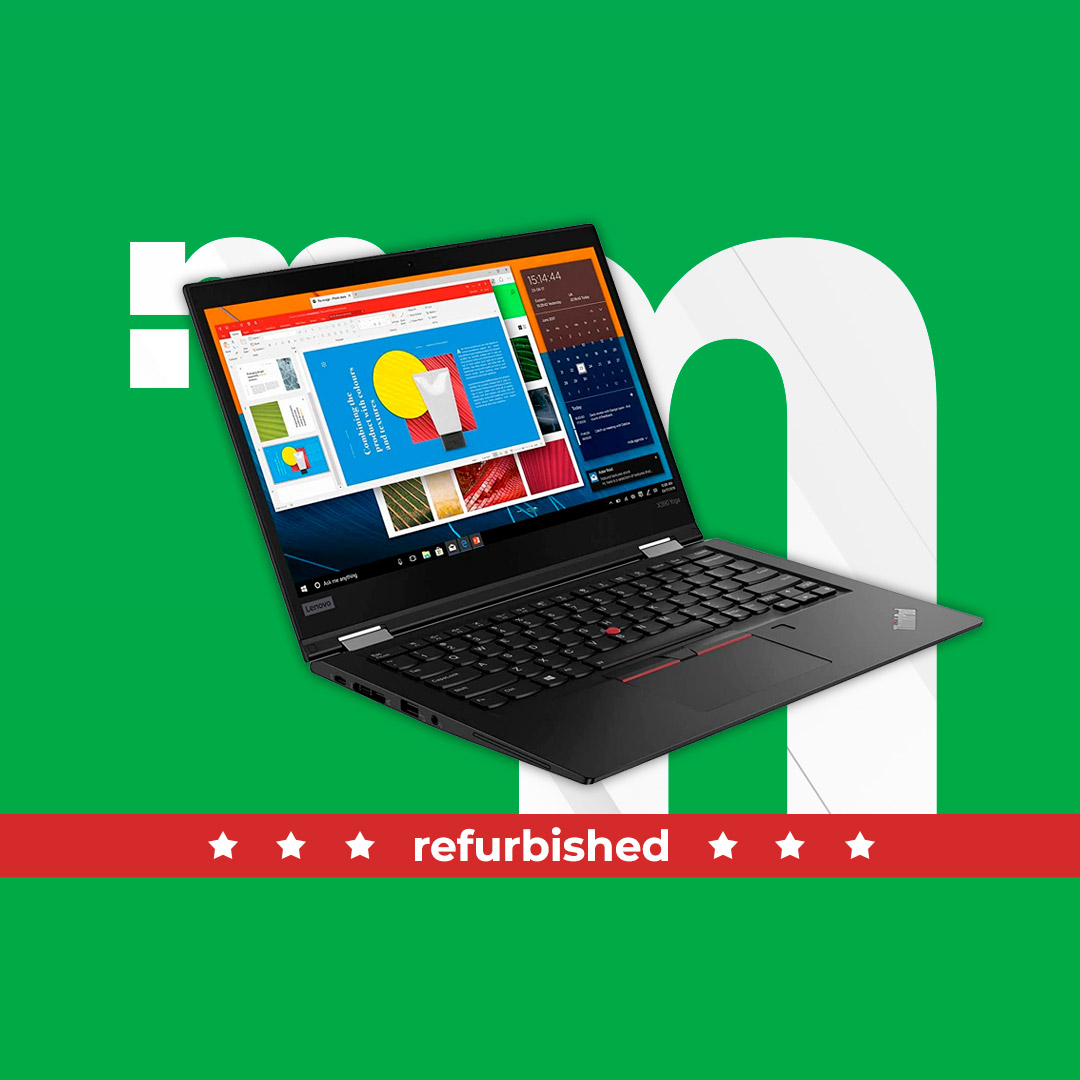 LAPTOP LENOVO X390 YOGA INTEL CORE I5-8325U 8GB DDR4 SSD 256GB 13,3" TOUCHSCREEN B,C KLASE (REFURBISHED)