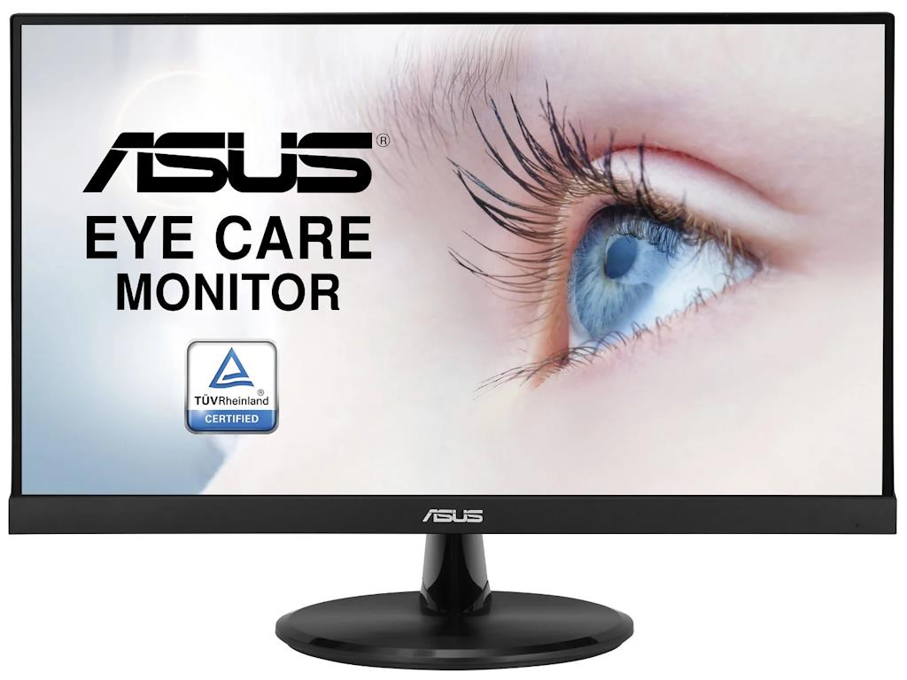 Asus 21,5" monitor VP227HE21,5"VA,5ms,FHD,250cd,75Hz,VGAHDMI,VESA,Eye Care+, Tilt +23 -5,crni
