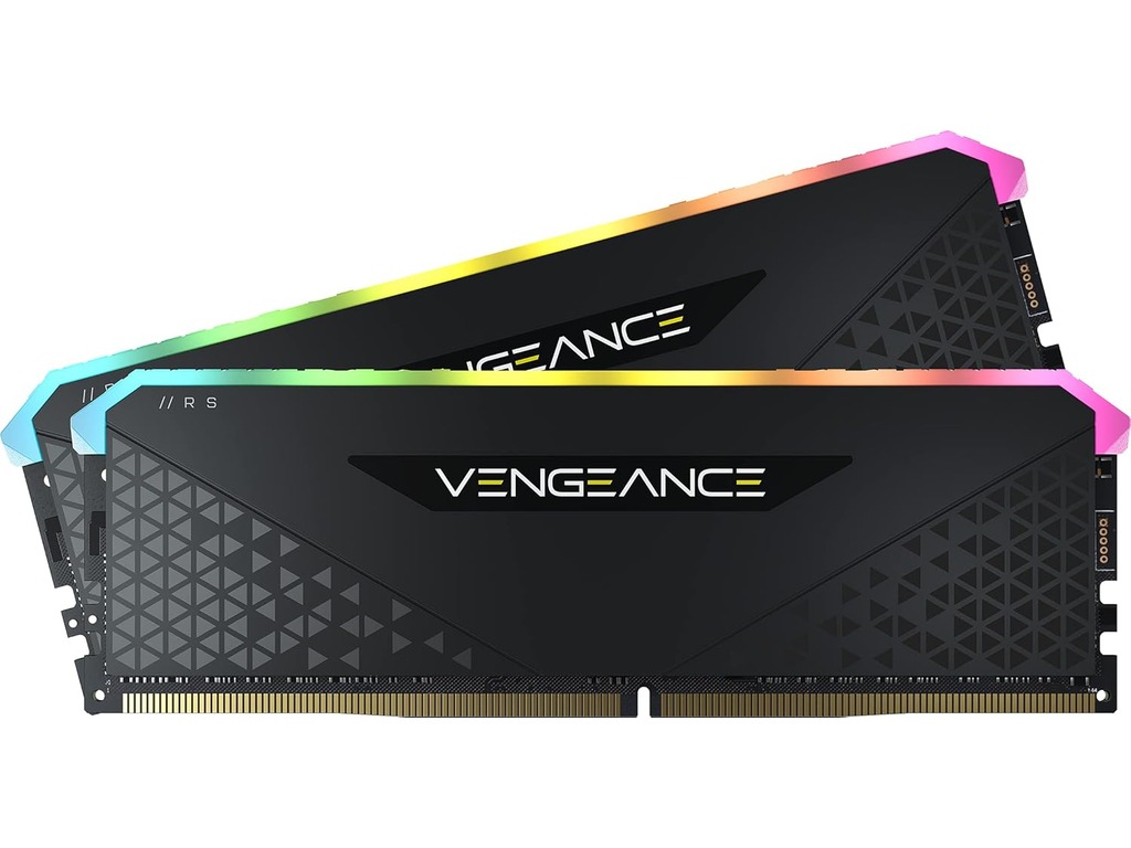 CORSAIR DDR4 32GB (2X16GB)VENGEANCE RGB RS, 3200MHz, C16