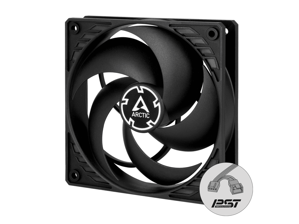 Arctic Fan P12 PWM PST CO pressure optimised 120mm, continuous operation