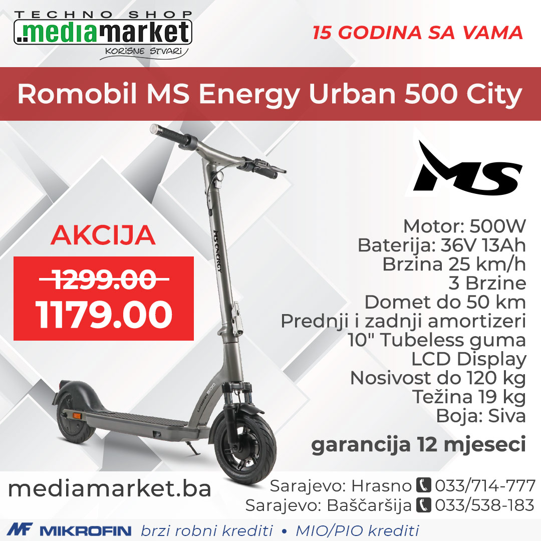 ROMOBIL MS ENERGY URBAN 500 CITY