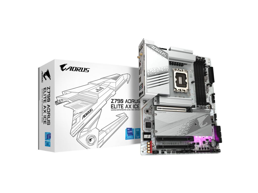 Gigabyte MB Z790 Aorus EliteAXLGA1700; 4xDDR5; 4xM.2, 6xSATADP, HDMI; WIFI; ATX