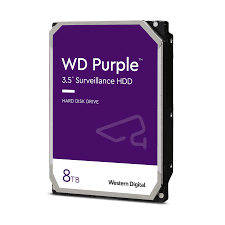WD HDD 8TB SATA3 128MB Purple