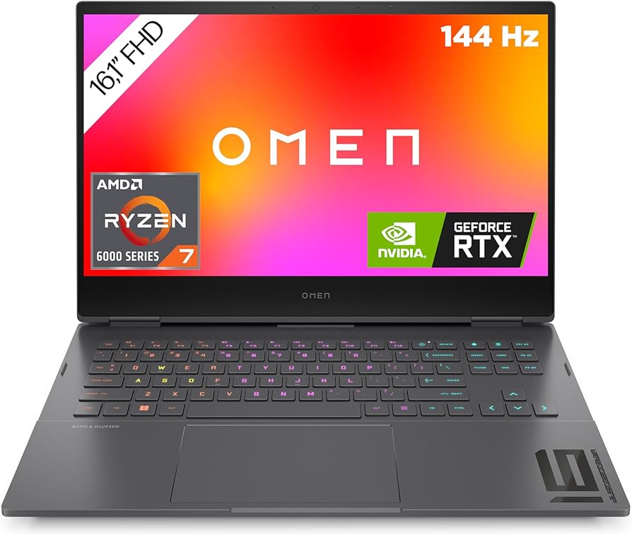 OMEN Gaming Laptop 16-wf1001nn16,1FHD, i5-14500HX 2.6/4.9GHz16GB DDR5, 512 GB SSD, RTX 4060 8GB