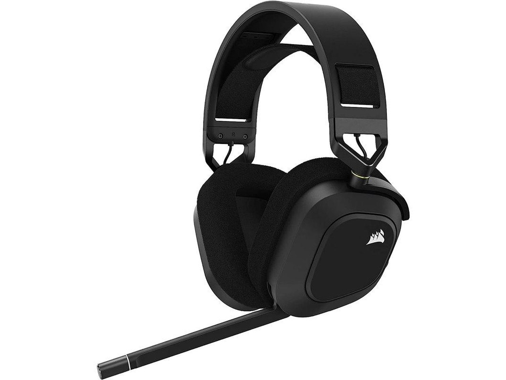 Corsair HS80 MAX Wireless RGBGaming Headset, Steel Gray7.1 Surround Sound