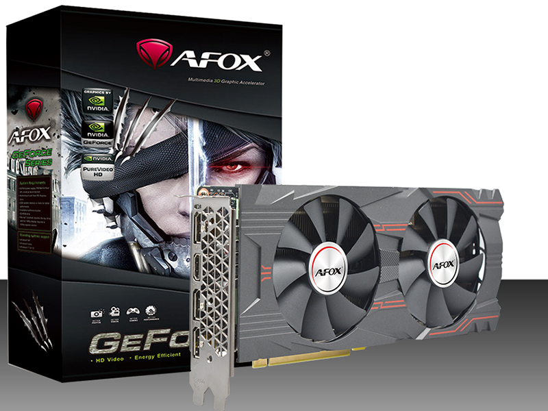 AFOX RTX 2060 Super 8GB GamingGDDR6, 256bit, 3x DP, 1x HDMI,ATX Dual fan