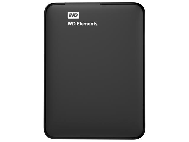 WD HDD 4TB external 2.5" BlackElements Portable,USB 3.0,8 MB2,5", 5.400 rpm,Black