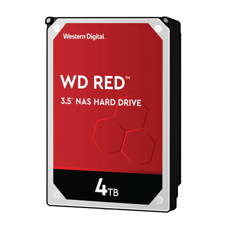 WD HDD 4TB SATA3 Red 256MBIntelliPower 256MB,For NAS Systems