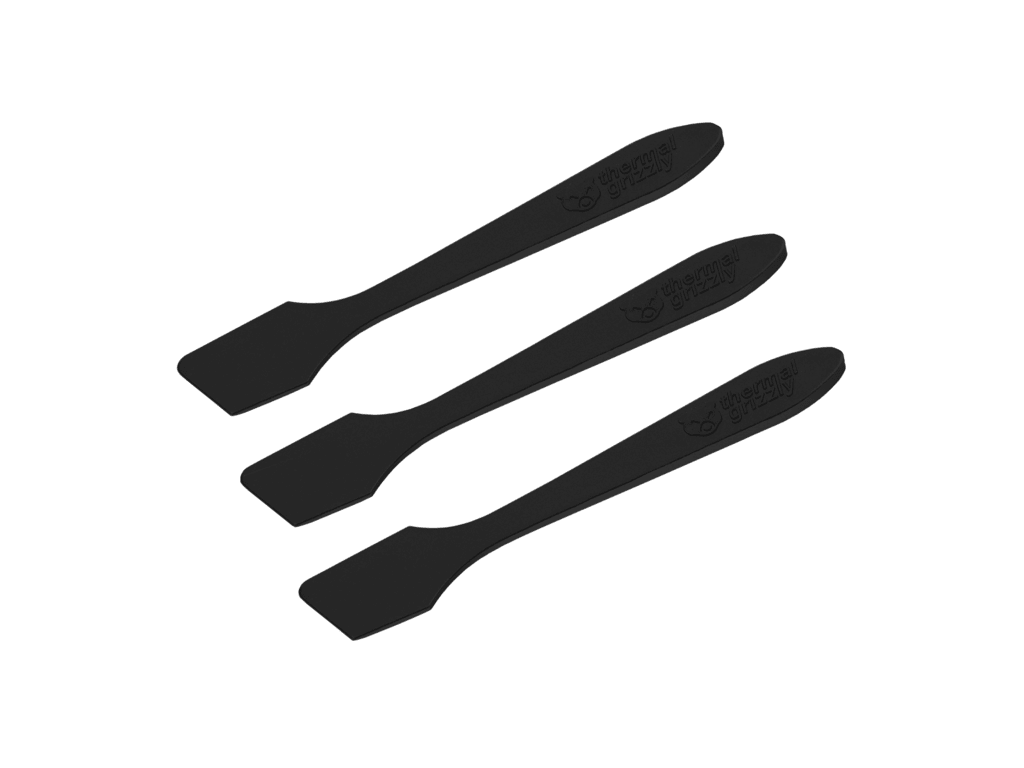 Thermal Grizzly Spatula, 3x3 Pack, Thermal Paste